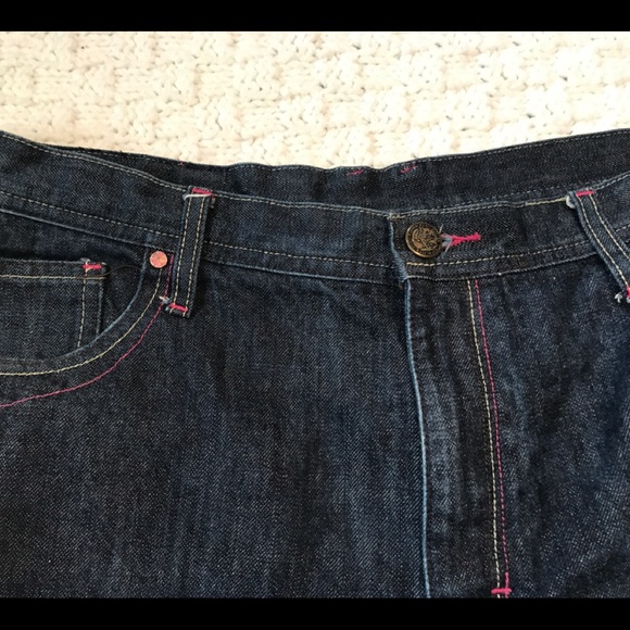 Class Player Men’s Embroidered Jeans Size 38 - Picture 5 of 7